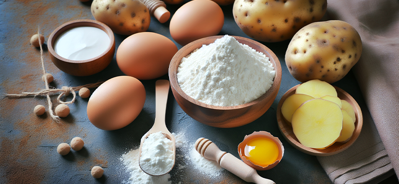 Применение картофельного крахмала в пищевой промышленности